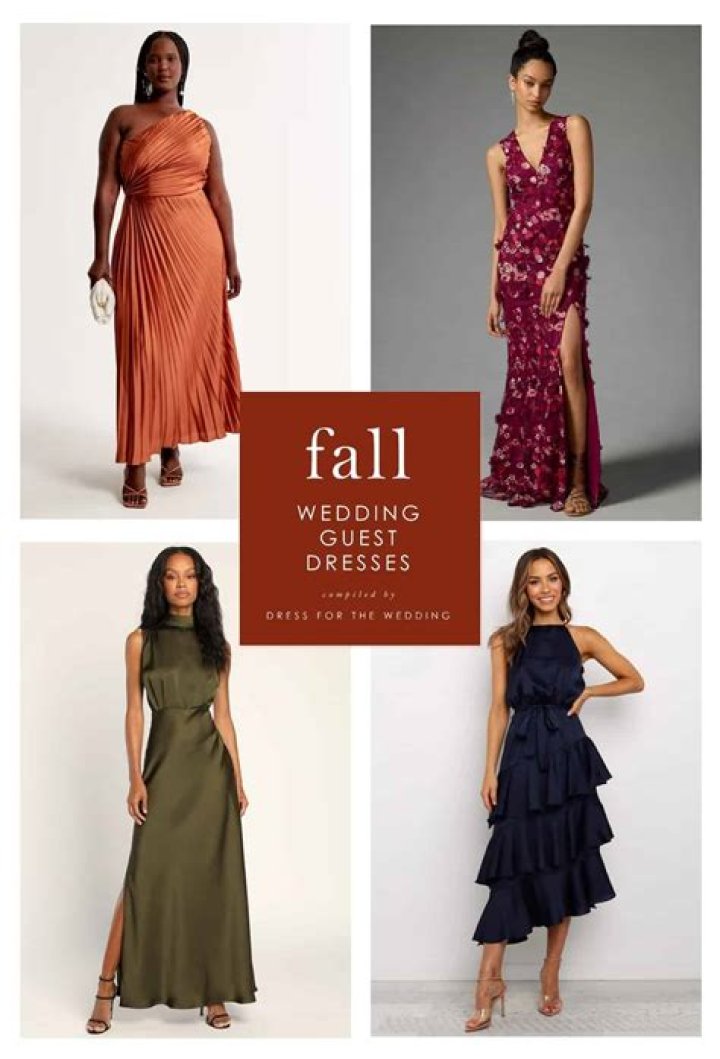 20 Best Fall Wedding Guest Dresses